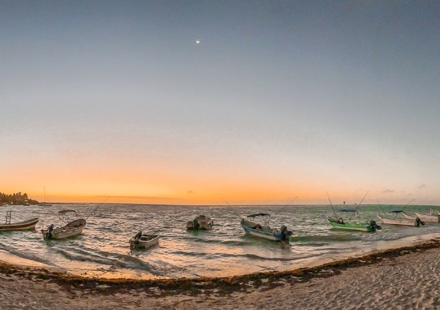 Akumal Mexico Sunset Beach