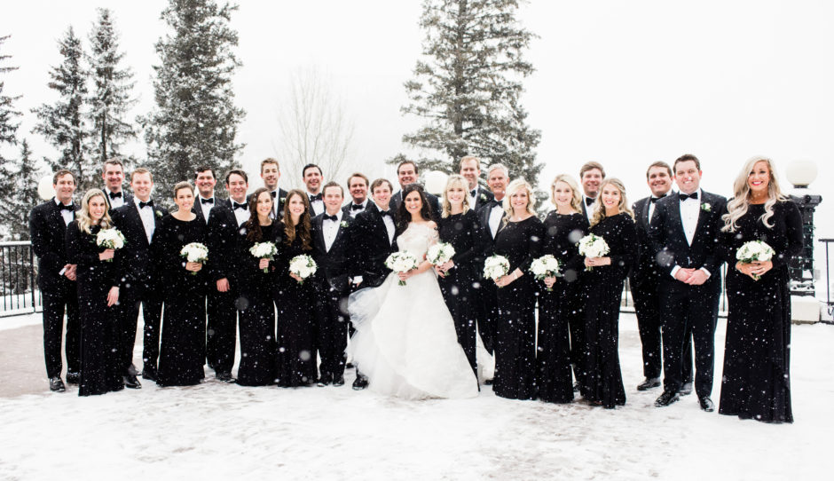 Winter Wedding Fairmont Banff Springs