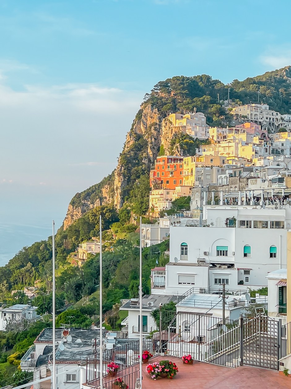 capri italy landscape