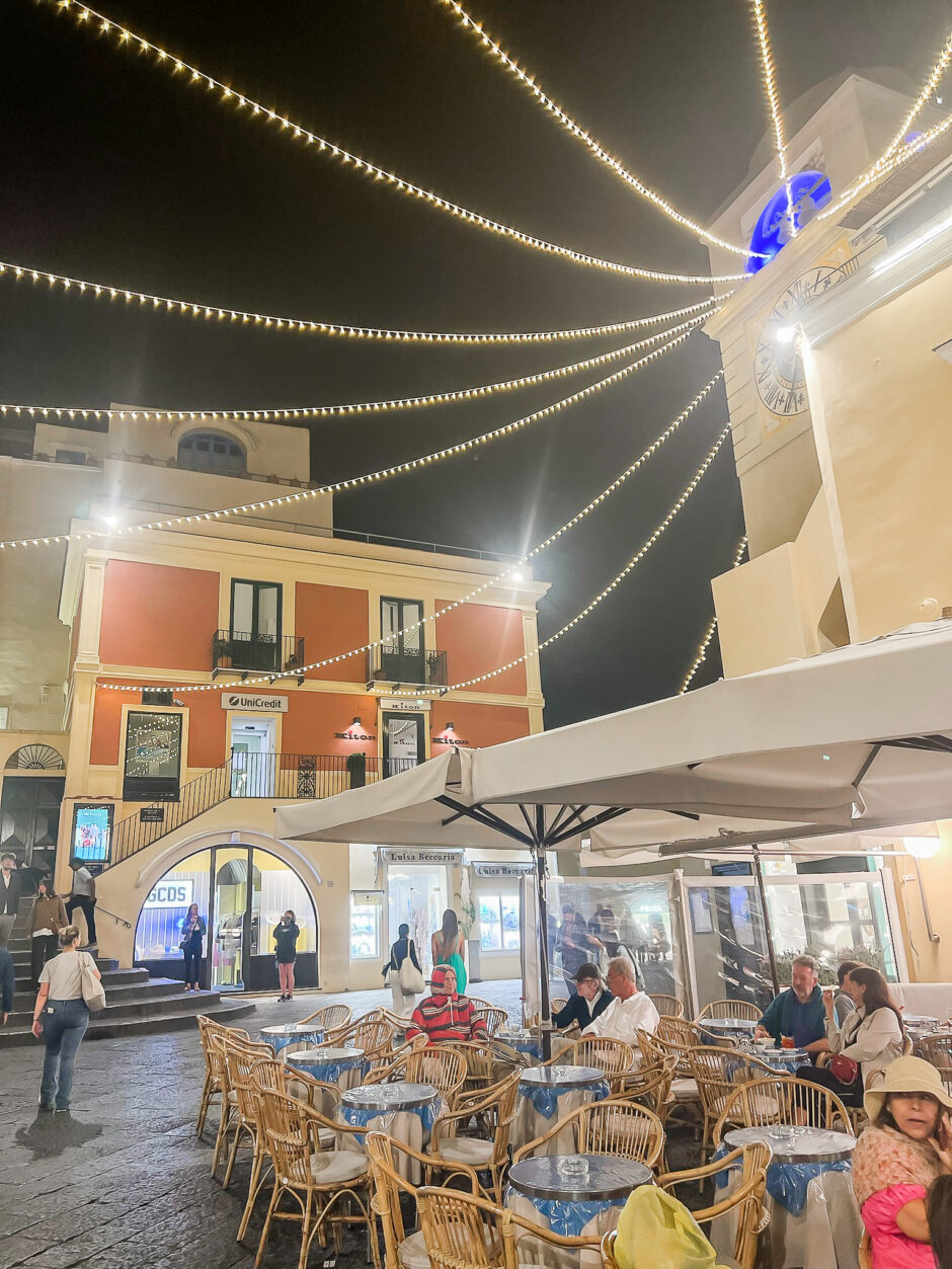 capri italy restaurants