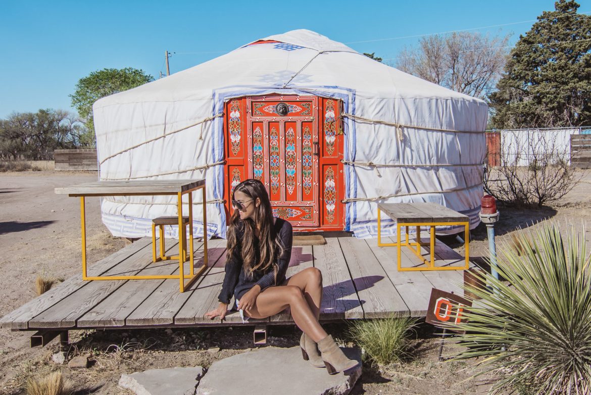 El Cosmico Marfa Yurt