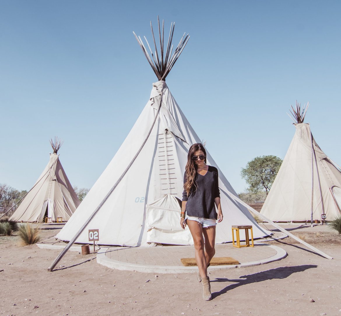 El Cosmico Marfa Teepee