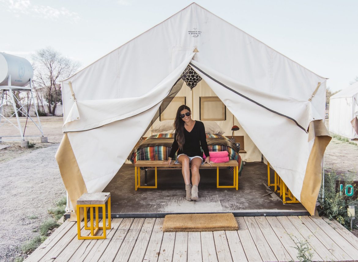 El Cosmico Marfa Safari Tent