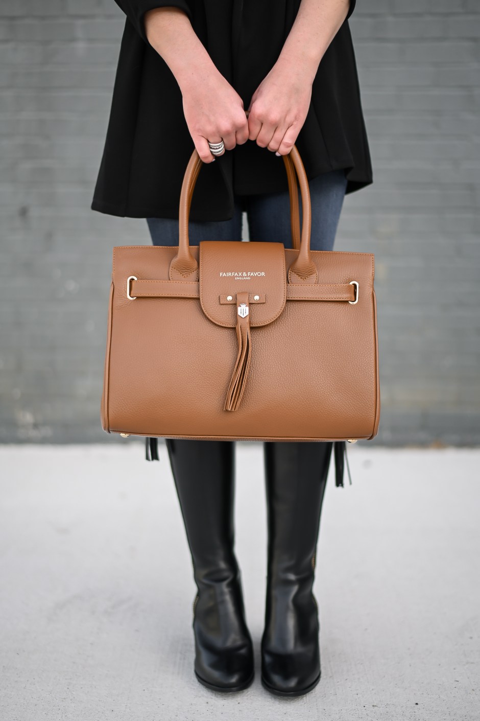 Fairfax and favor handbag