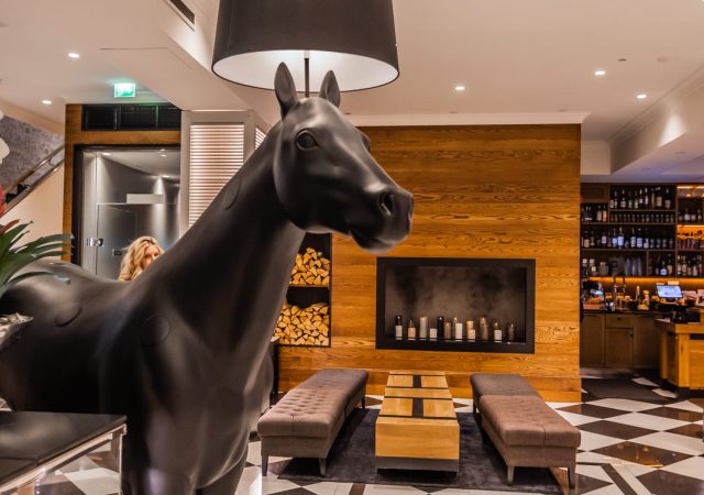 Hotel Lilla Roberts Lobby Horse