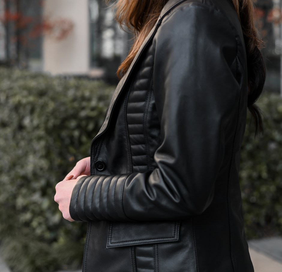 TheJacketMaker Leather Blazer