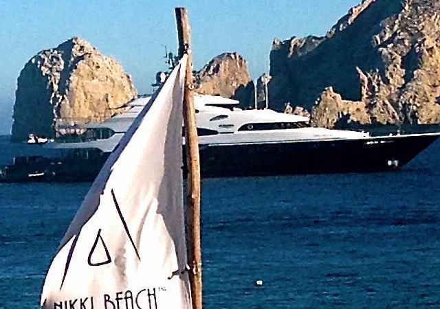 Nikki Beach Cabo yacht