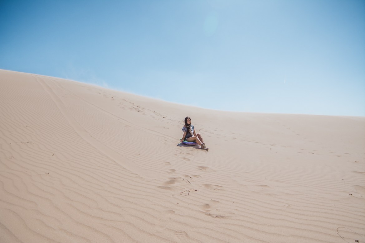 Monahans Sandhills Sledding