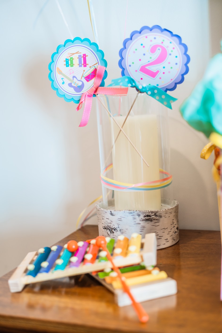 music themed birthday party