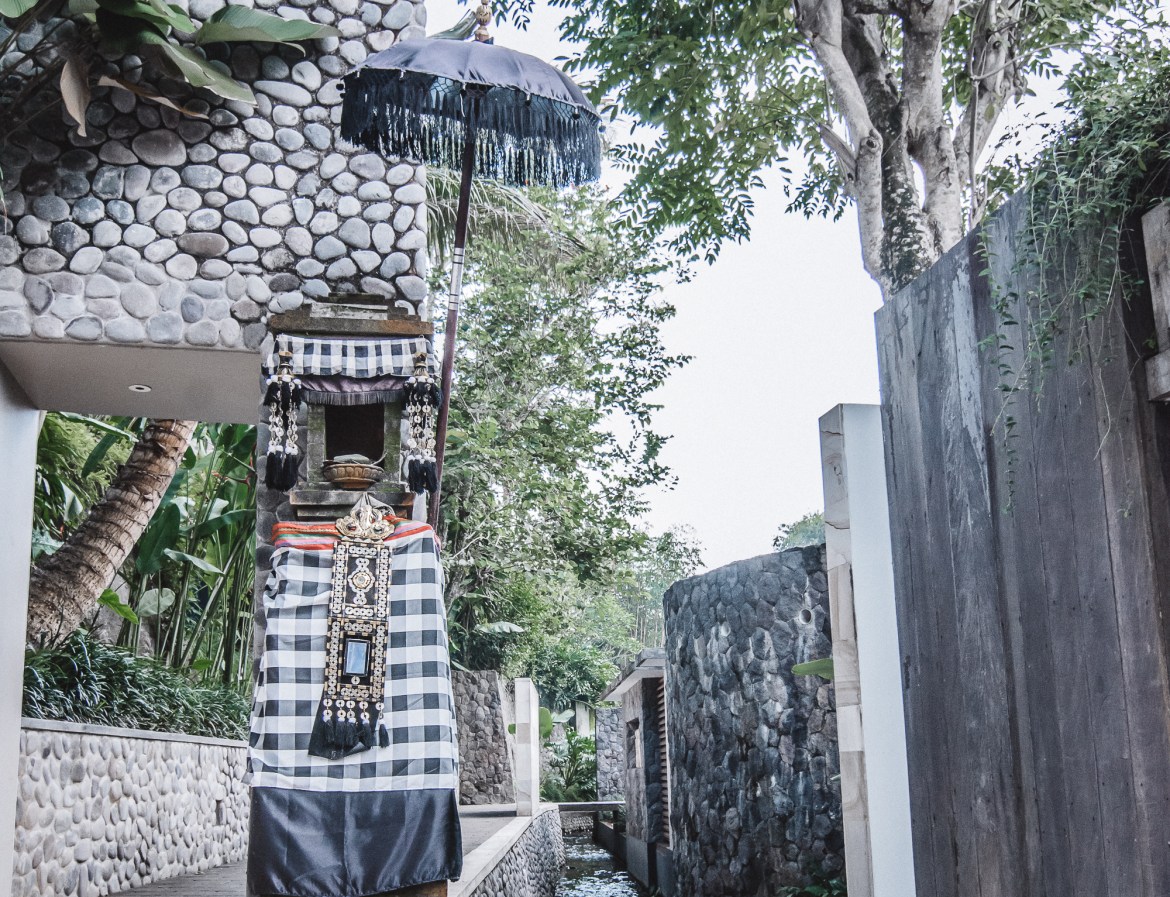 Ubud Spiritual Statue Offering