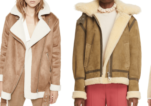 Shearling Coats Trend 2021